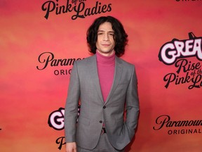 Alexis Sides attends the Grease: Rise Of The Pink Ladies Premiere at Hollywood Legion Theater on March 29, 2023 in Los Angeles, California.