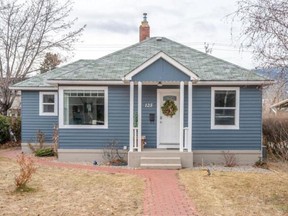 This two-bedroom, one-bathroom home at 125 Bassett St. in Penticton is listed for $699,000, close to the average selling price for a benchmark home in the city in Penticton. Realtor.ca/Special to The Herald