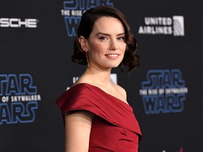 Daisy Ridley attends the premiere of "Star Wars: The Rise of Skywalker" in Los Angeles, Dec. 16, 2019.