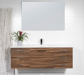 Update your bathroom with a contemporary look from modernbathrooms.ca, now available on the Support and Buy Local Auction. SUPPLIED