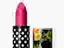Richard Quinn x MAC Cosmetics Matte Lipstick in 'mega magenta', $29 at MAC Cosmetics, maccosmetics.ca. For Rebecca Tay's Fab 5 on April 29, 2023. [PNG Merlin Archive]