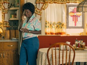 This image released by Amazon Prime Video shows Viola Davis as Deloris Jordan in a scene from Air.
