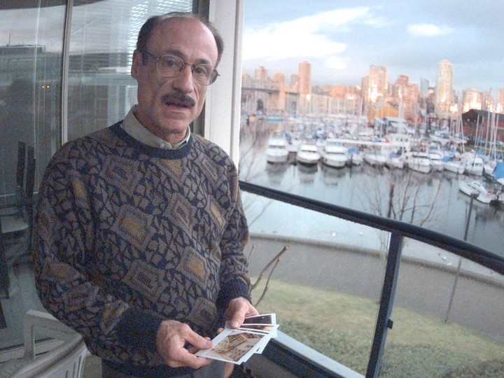  Former Vancouver councillor Alan Herbert in 1998.