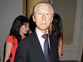 Actor Murray Melvin is seen at the Waldorf Hotel in London, England, May 9 2012.