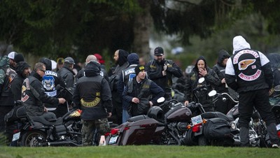 Hells Angels hold first ride without seized East End clubhouse