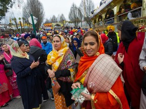 Thousands braved the cloudy skies on Saturday to participate in the annual Vaisakhi parade in Vancouver.