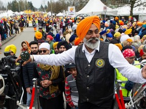An estimated 700,000 people take part in the Vaisakhi Parade in Surrey, BC Saturday, April 22, 2023. The Surrey, BC parade, the first in three years due to the Covid-19 pandemic, is the world's largest and is a celebration of Vaisakhi, a centuries-old holiday celebrated by Sikhs worldwide.