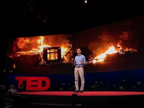 With "mega fires" of more than 40,000 hectares becoming more prevalent, George Whitesides says better satellites are among the innovative tools firefighters need to cope with them.