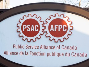 The constitution of the Public Service Alliance of Canada stipulates that members must spend four hours a day on a picket line to be eligible for strike pay.