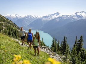 Go off the beaten path for spectacular views in Whistler.