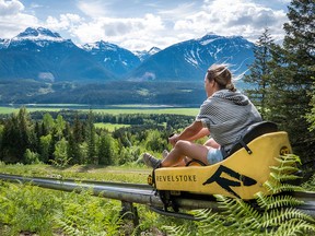 Ride the Revelstoke Mountain Coaster for an adrenaline rush.
