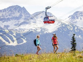 Hiking in Whislter