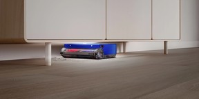 Dyson's latest robot vacuum - the Dyson 360 Vis NavTM robotic vacuum is designed to get right into cracks and crevices.