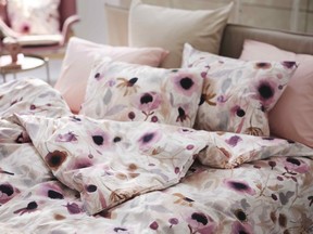 Pastel, watercolour florals at Ikea this summer.