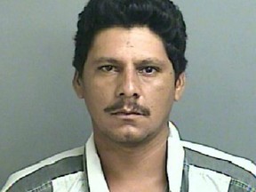 Francisco Oropeza, 38, suspected of shooting five Texas neighbours to death and leading multiple agencies on a four-day manhunt, is seen in an undated photograph released by the FBI.