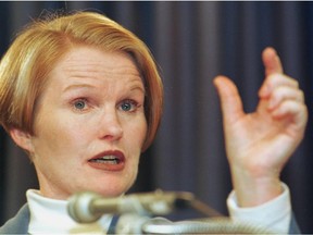 Health minister Joy MacPhail in 1998.
