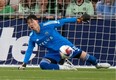 Vancouver Whitecaps goalkeeper Yohei Takaoka in a file photo. Takaoka couldnt keep the Portland Timbers at bay Saturday as they downed the Whitecaps 3-1.