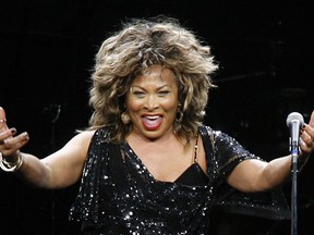FILE - Tina Turner performs in a concert in Cologne, Germany on Jan. 14, 2009. Turner, the unstoppable singer and stage performer, died Tuesday, after a long illness at her home in Küsnacht near Zurich, Switzerland, according to her manager. She was 83.