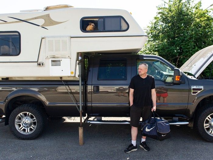 B.C. rest areas, park-and-rides fill with people who can't afford a home