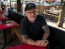 David Duprey is the owner of The Narrow Group, which operates several bars and restaurants in Vancouver. He is pictured on May 26 on the patio of Uncle Abe's bar on Main Street.