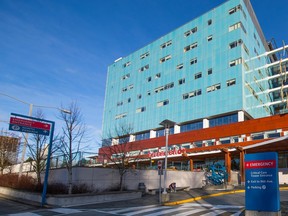 RCMP is investigating a stabbing at Surrey Memorial Hospital on Saturday night.