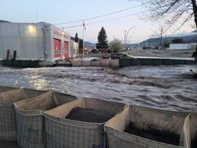 The village of Cache Creek. The announcement Thursday came as a welcome step while a lot of victims of 2021's flooding events are still recovering 18 months later, said Aaron Sutherland, vice-president for the Pacific and Western region for the Insurance Bureau of Canada.