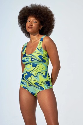Selfish Swimwear Simone one-piece.