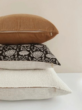 Handmade pillows by TownsendRoweHome.etsy.com.