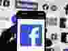 The Facebook logo is seen on a mobile phone, Oct. 14, 2022, in Boston.