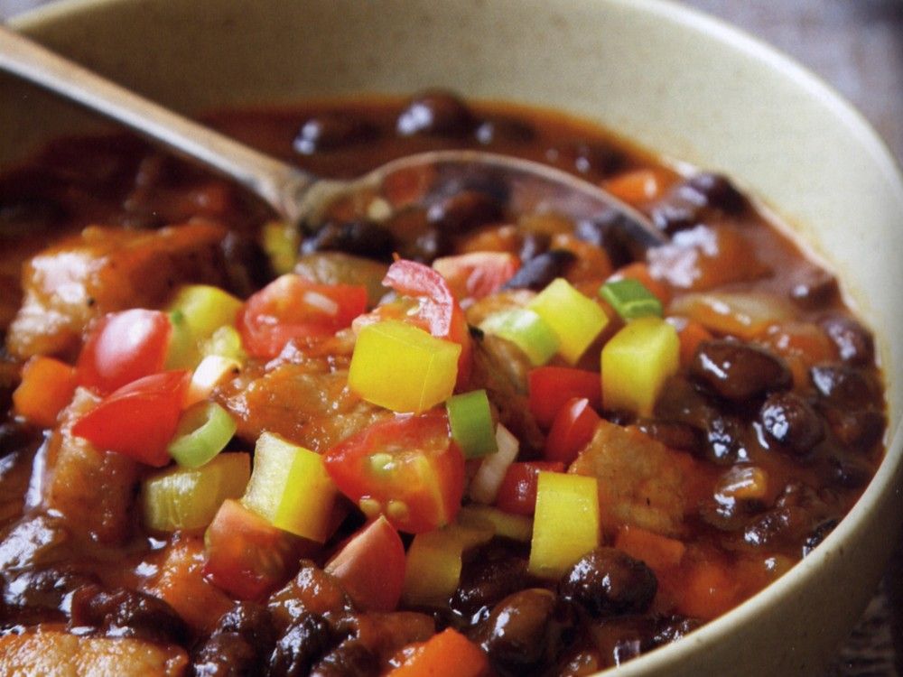 Throwback recipe Gotcha! Black Bean Chili Prince Post