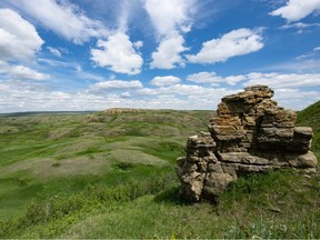 A view of the 22,000-hectare McIntyre Ranch south of Lethbridge that's being preserved under an agreement between the Thrall Family, Ducks Unlimited and the Nature Conservancy of Canada.