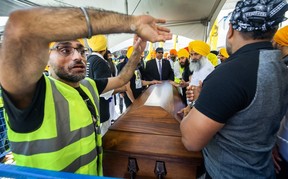 Hardeep Singh Nijjar public viewing