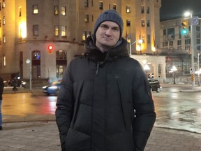 Dmytro Zaitsev, an engineer from Ukraine who moved to Canada last year, is shown in this undated handout photo. Zaitsev had more than a decade of experience working as an electrical and solar engineer in Ukraine before he fled the war in that country for Ottawa.