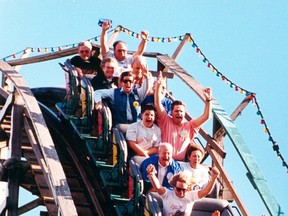 PNE wooden rollercoaster