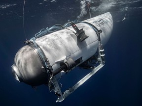 FILE: The Titan is OceanGate's deepest-diving submarine.