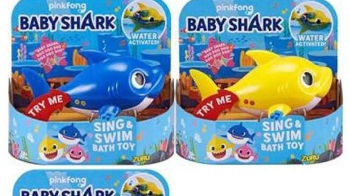 This Baby Shark bath toy is being recalled in Canada
