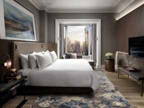 The St. Regis Hotel is in the heart of Toronto's business district with guest rooms that exude style and luxury.