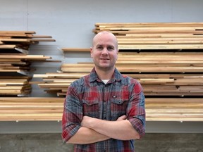 Furniture designer Rick Jamieson, founder of Tofino Woodshop.