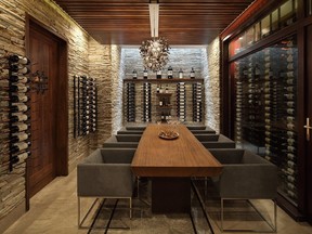 Wine cellar and tasting room