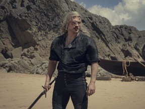 Henry Cavill stars as Geralt of Rivia on The Witcher.