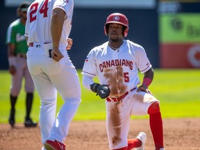 Devonte Brown, an outfielder with the Vancouver Canadians, has been one of the C's best players this season, despite the fact he was passed over in the 2022 MLB draft.