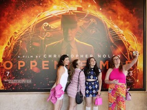Cineplex says the opening weekend for Barbie and Oppenheimer raked in the company's highest summer box office weekend of all time.