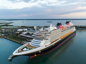 The new Disney Wish cruise ship is among newer cruise ships that use LNG as a fuel.