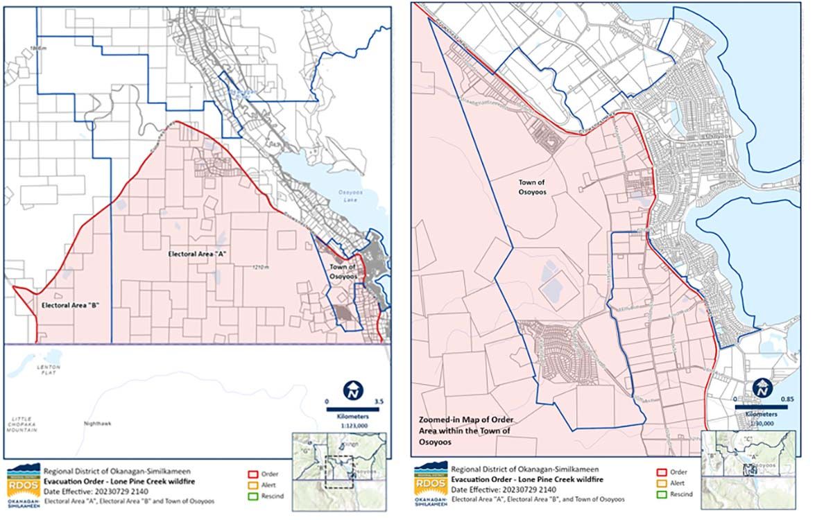 osoyoos evacuation order