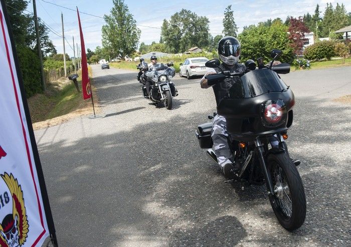 Photos: B.C. Hells Angels throw themselves a 40th birthday bash in