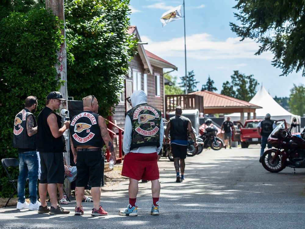 Photos: B.C. Hells Angels throw themselves a 40th birthday bash in