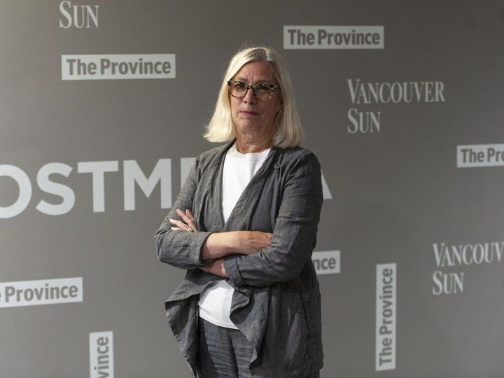  After more than four decades in journalism, Vancouver Sun columnist Daphne Bramham is retiring. Friday, July 28, 2023 is her last day of work at the Vancouver daily newspaper, where she is pictured.