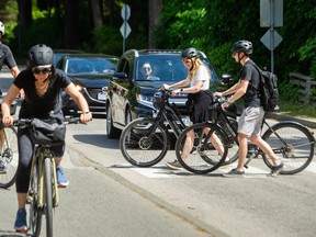 Busy bike paths along the Stanley Park seawall are tarnishing Vancouver's crown jewel for tourists.