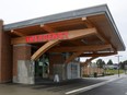 The entrance to the Nanaimo Regional General Hospital (NRGH) Emergency Department.