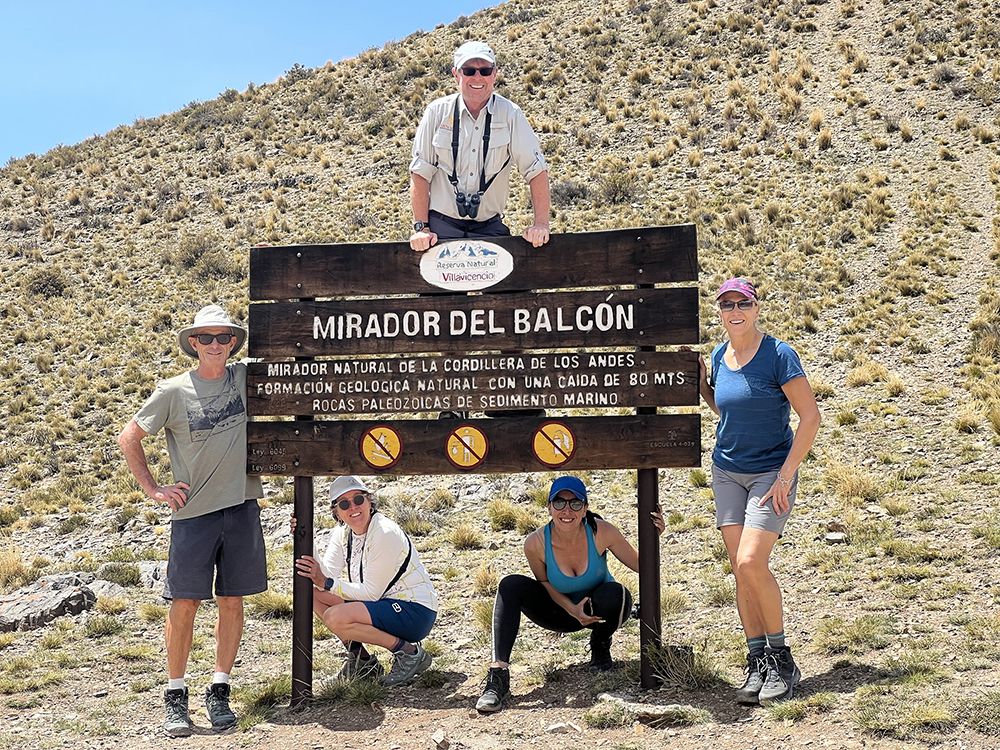 0819 Trav Mendoza Argentina Summit Of Mirador Del Balcon Hike 